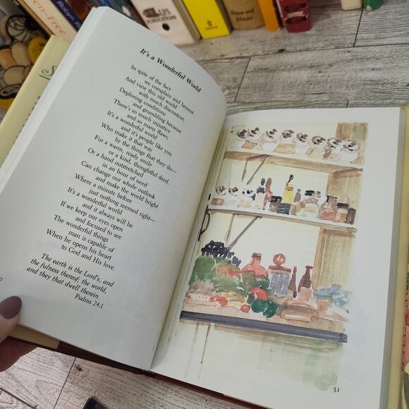 HELEN STEINER RICE Lot of 2 Hardcover Poem Books SHOWERS OF BLESSINGS / SPRING - Picture 8 of 14